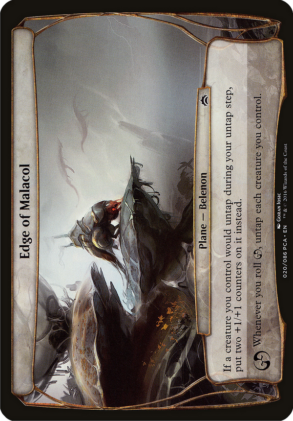 Edge of Malacol (Planechase Anthology) (OVER-) - Planechase Anthology Planes