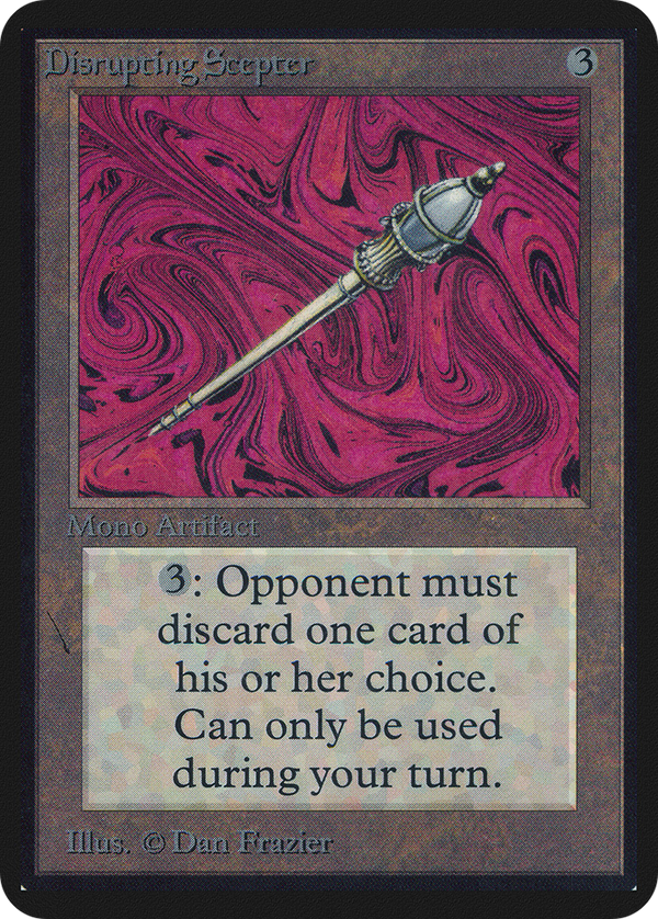 Disrupting Scepter (LEA-) - Limited Edition Alpha