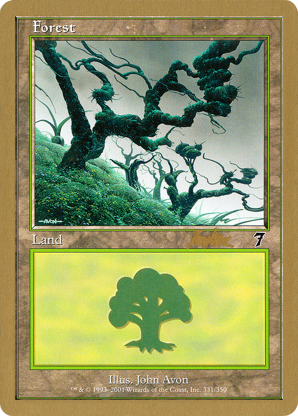 Forest (331) - 2002 Brian Kibler (7ED) (WCD-BK331) - World Championship Decks 2002