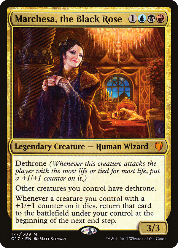 Marchesa, the Black Rose (C17-177) - Commander 2017