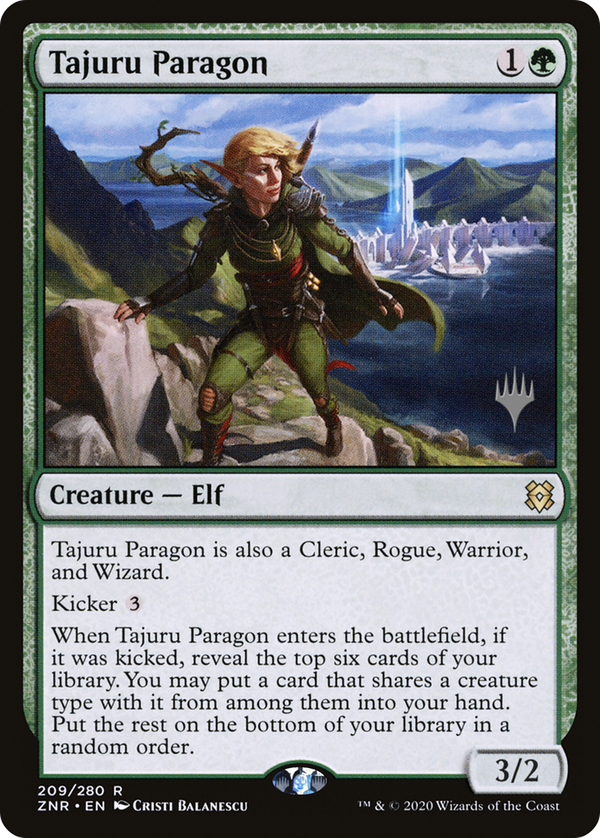 Tajuru Paragon (PPZNR-209) - Zendikar Rising Promos Foil