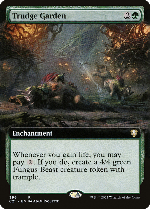 Trudge Garden (Extended Art) (C21-396) - Commander 2021: (Extended Art)