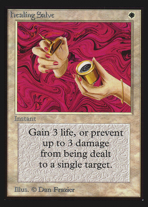 Healing Salve (IE) (IED-) - Intl. Collectors' Edition