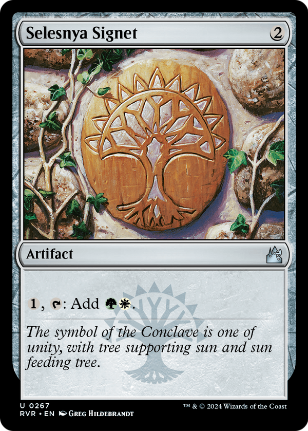 Selesnya Signet (RVR-267) - Ravnica Remastered