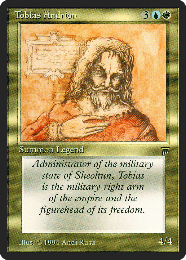 Tobias Andrion (LEG-) - Legends