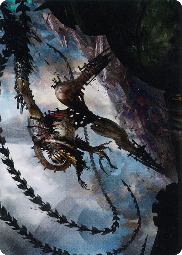 Razorlash Transmogrant // Razorlash Transmogrant (ABRO-017) - The Brothers' War Art Series (Borderless) Foil