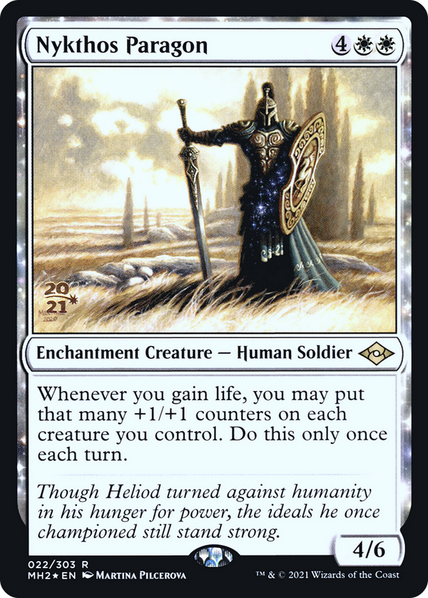 Nykthos Paragon (PRE-22S) - Modern Horizons 2 Promos: (enchantment) Foil