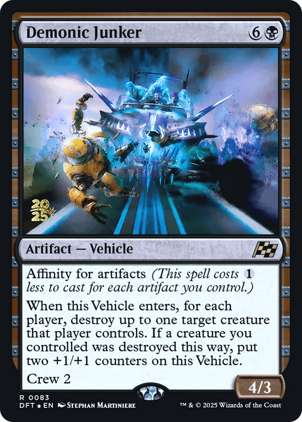 Demonic Junker (PRE-083) - Prerelease Cards Foil