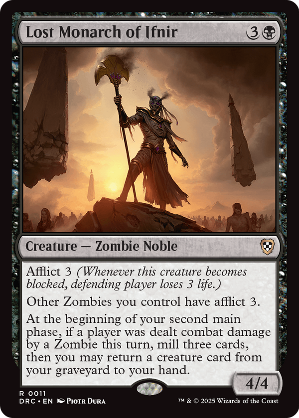 Lost Monarch of Ifnir (DRC-011) - Commander: Aetherdrift