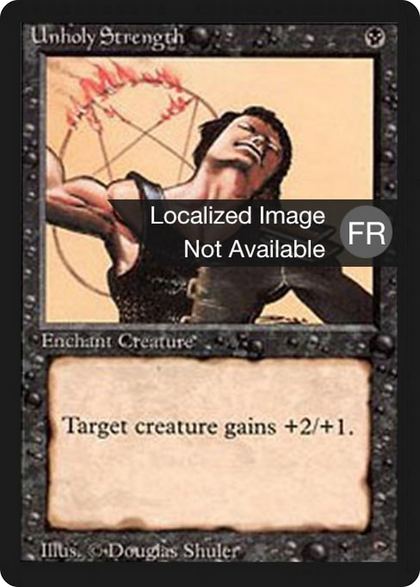 Unholy Strength (FBB-) - Foreign Black Border