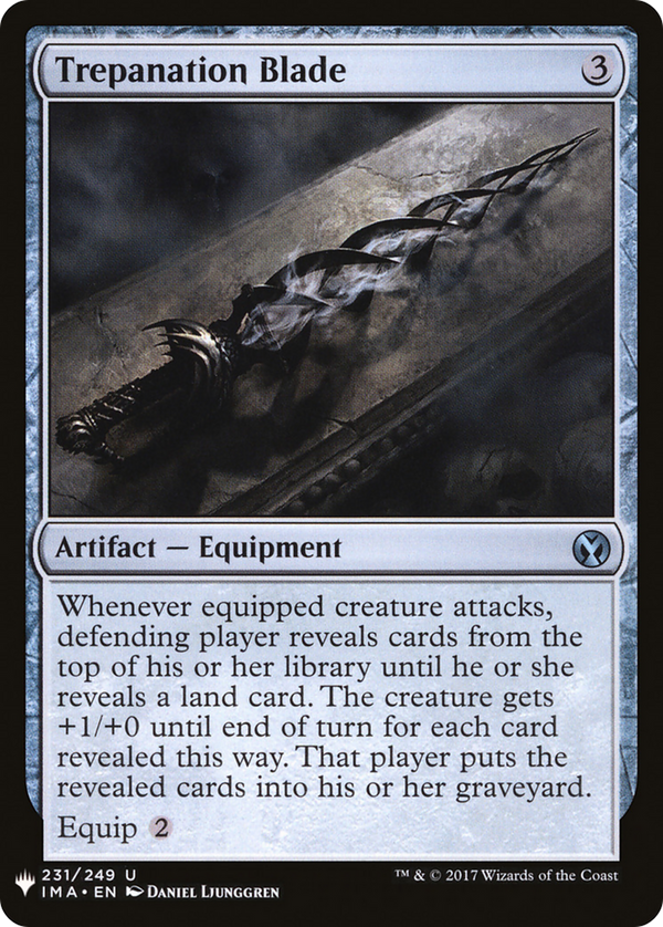 Trepanation Blade (LIST-IMA-231) - The List