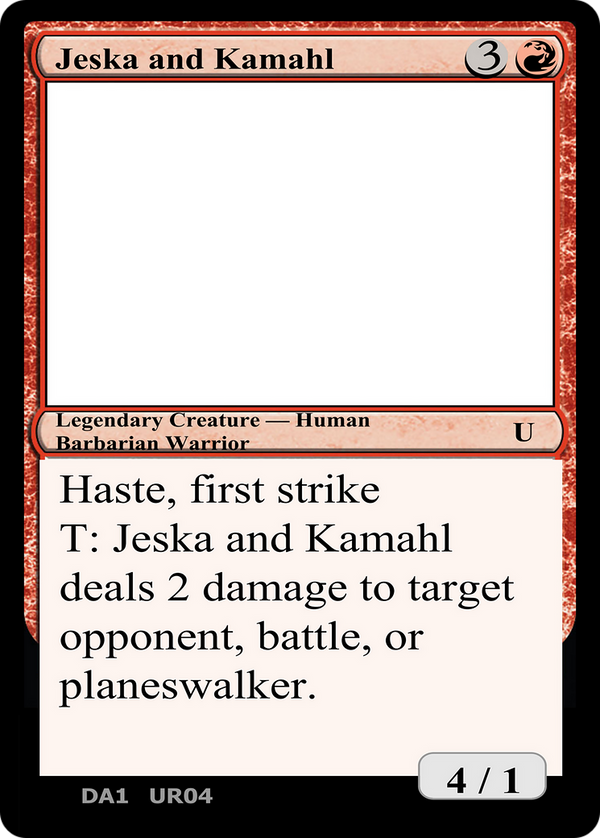 Jeska and Kamahl (UNK-) - Unknown Event