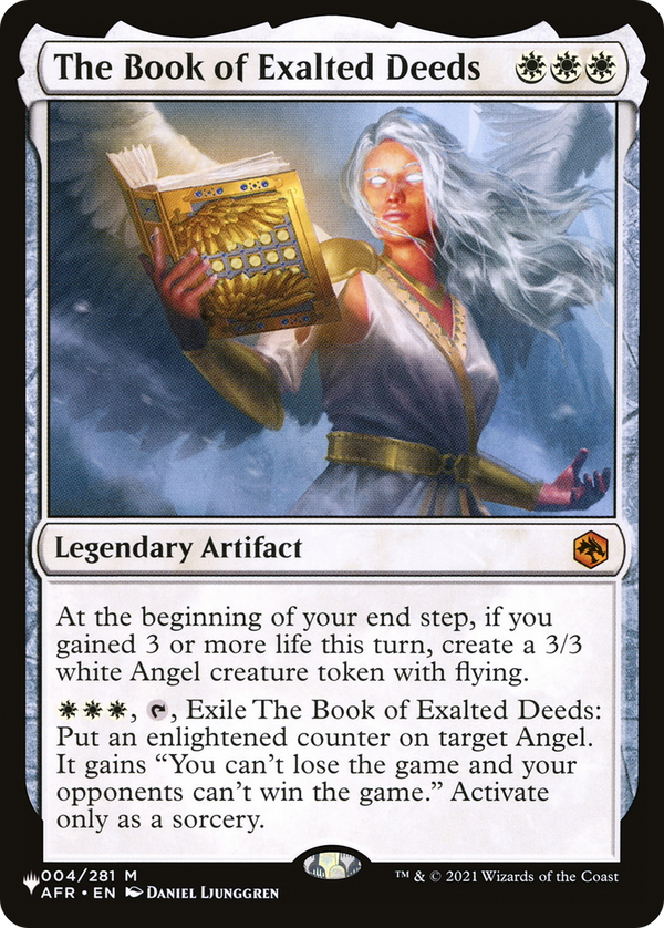 The Book of Exalted Deeds (LIST-AFR-4) - The List