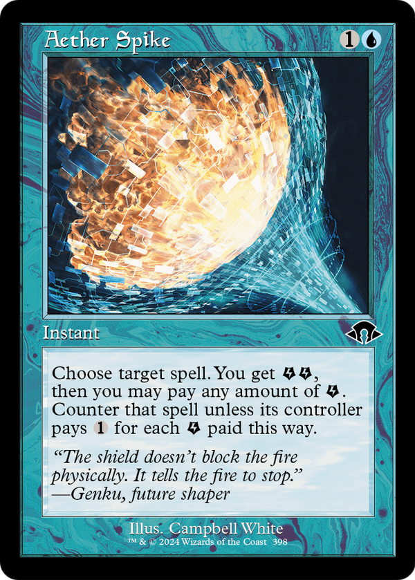 Aether Spike (Retro Frame) (MH3-398) - Modern Horizons 3 Foil