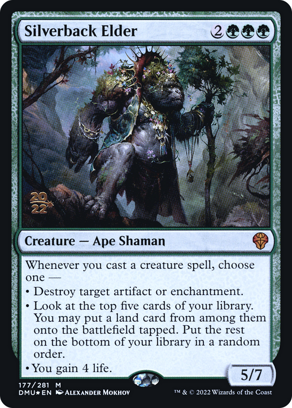 Silverback Elder (PRE-177) - Dominaria United Promos Foil
