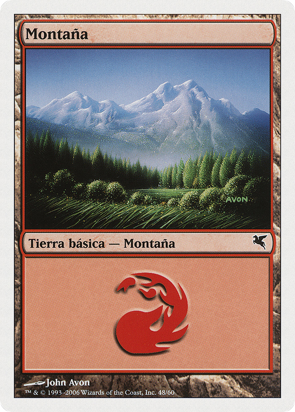 Mountain (Italian) - "Montagna" (C48) (PSAL-C48) - Salvat 2005