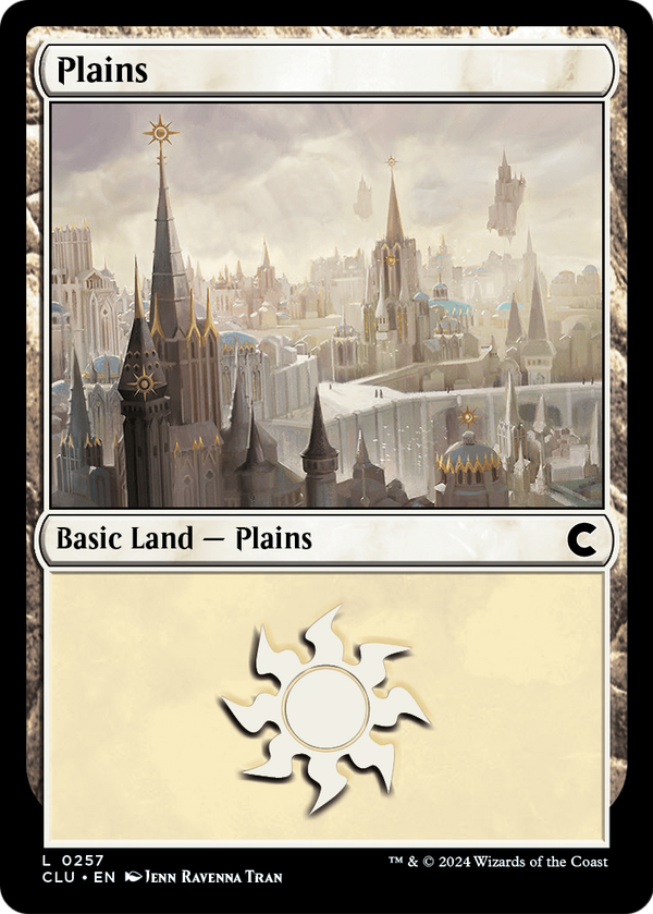 Plains (0257) (CLU-257) - Ravnica: Clue Edition