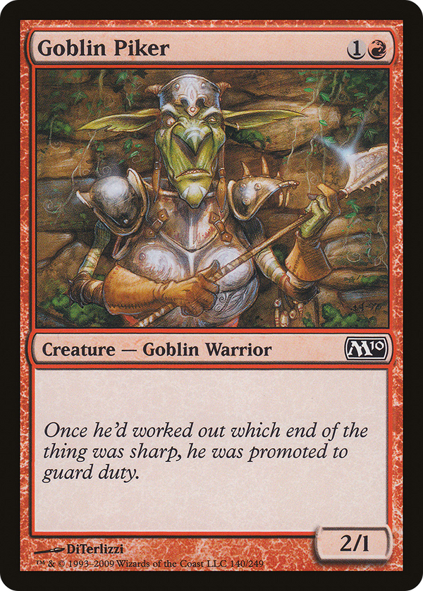 Goblin Piker (M10-140) - Magic 2010