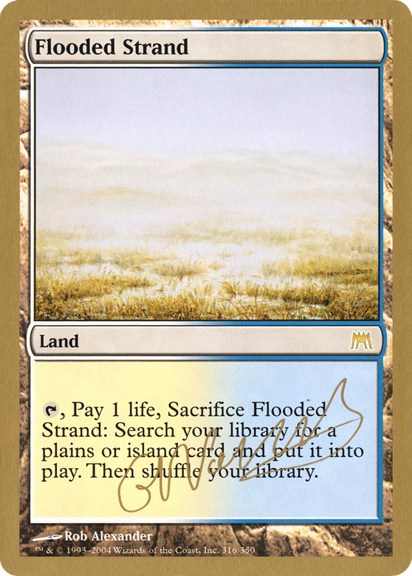 Flooded Strand - 2004 Gabriel Nassif (ONS) (WCD-GN316) - World Championship Decks 2004