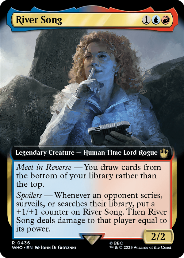 River Song (Extended Art) (WHO-436) - Doctor Who: (Extended Art)