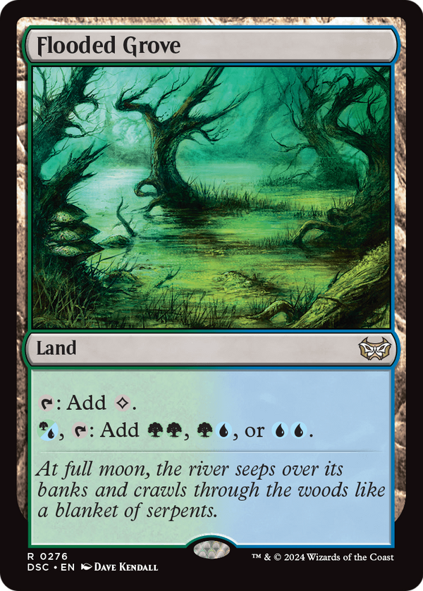 Flooded Grove (DSC-276) - Duskmourn: House of Horror Commander