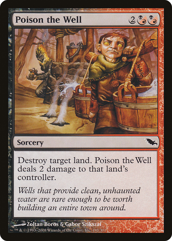Poison the Well (SHM-193) - Shadowmoor