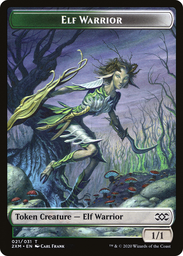Elf Warrior (T2XM-021) - Double Masters Tokens