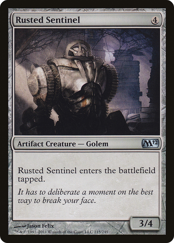 Rusted Sentinel (M12-215) - Magic 2012