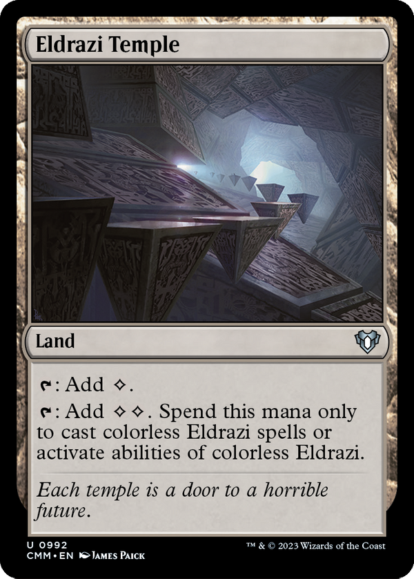 Eldrazi Temple (CMM-992) - Commander Masters