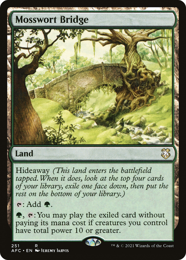 Mosswort Bridge (AFC-251) - Forgotten Realms Commander