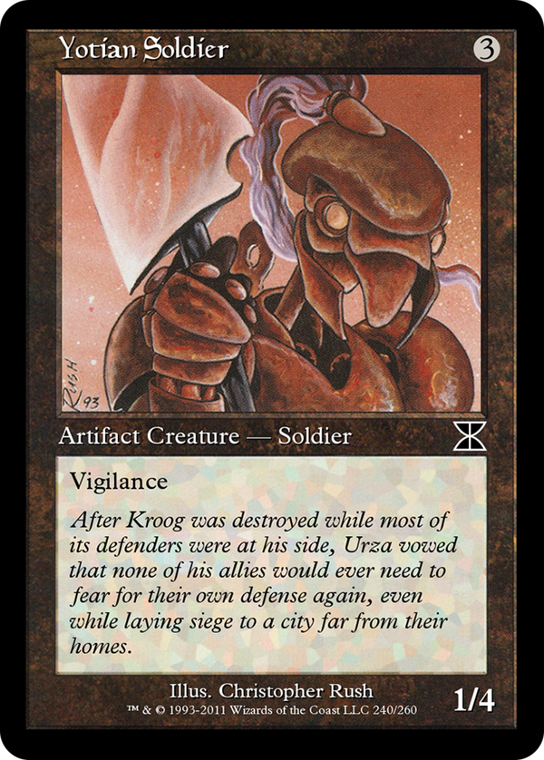 Yotian Soldier (ME4-240) - Masters Edition IV Foil