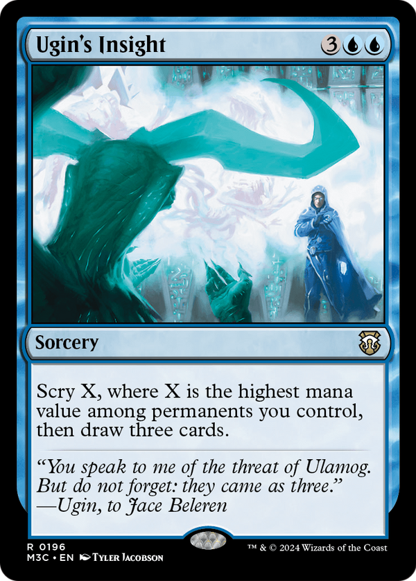 Ugin's Insight (M3C-196) - Modern Horizons 3 Commander
