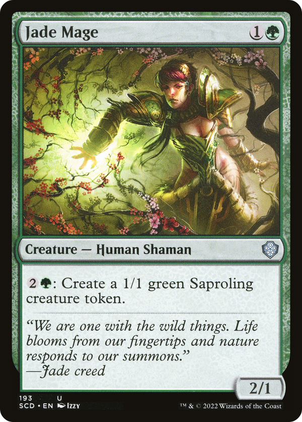 Jade Mage (SCD-193) - Starter Commander Decks