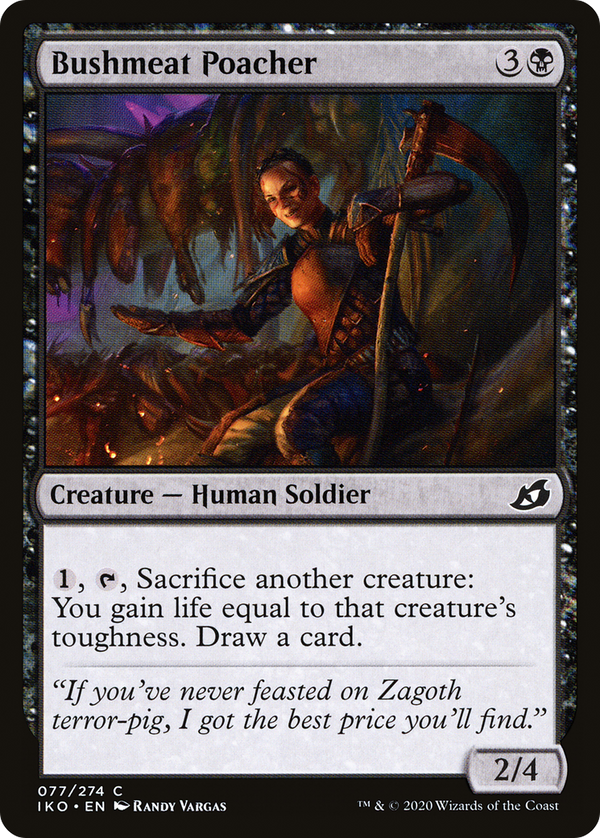 Bushmeat Poacher (IKO-077) - Ikoria: Lair of Behemoths