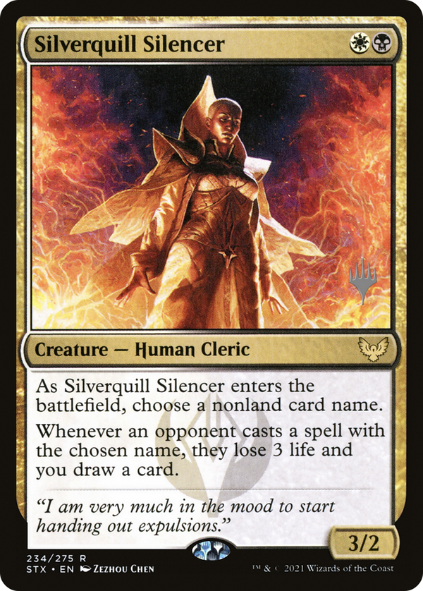Silverquill Silencer (PPSTX-234) - Strixhaven: School of Mages Promos Foil