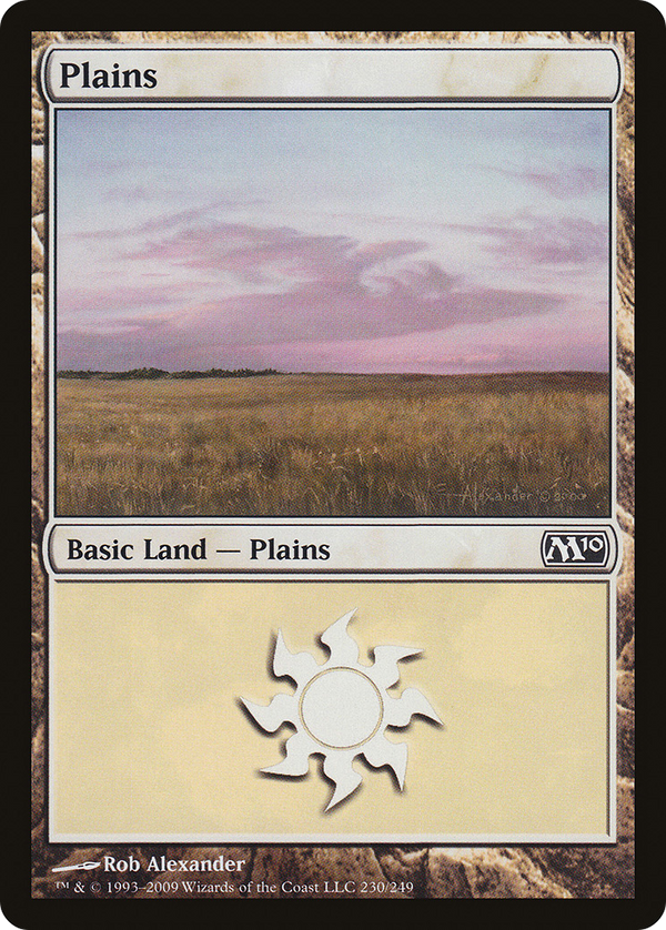 Plains (230) (M10-230) - Magic 2010