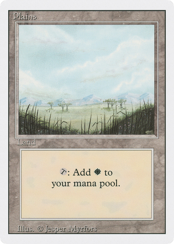 Plains (B) (3ED-294) - Revised Edition