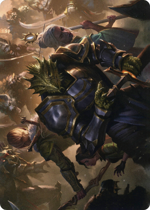 You Come to the Gnoll Camp // You Come to the Gnoll Camp (AAFR-042) - Adventures in the Forgotten Realms Art Series (Borderless) Foil