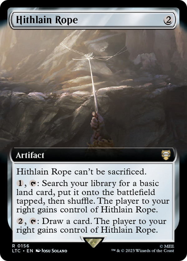 Hithlain Rope (Extended Art) (LTC-156) - Tales of Middle-earth Commander: (Extended Art) Foil