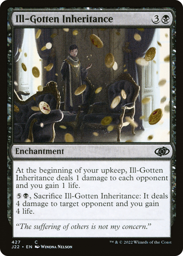 Ill-Gotten Inheritance (J22-427) - Jumpstart 2022