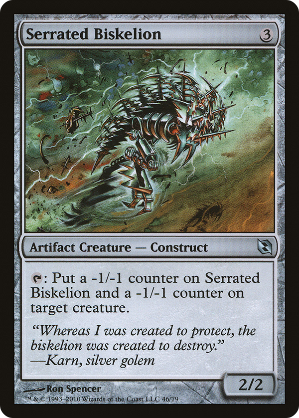 Serrated Biskelion (DDF-046) - Duel Decks: Elspeth vs. Tezzeret