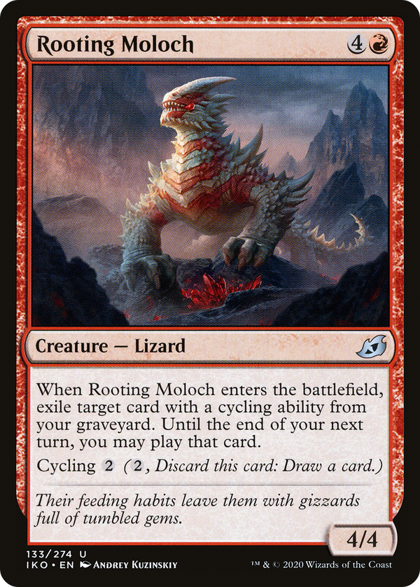 Rooting Moloch (IKO-133) - Ikoria: Lair of Behemoths Foil