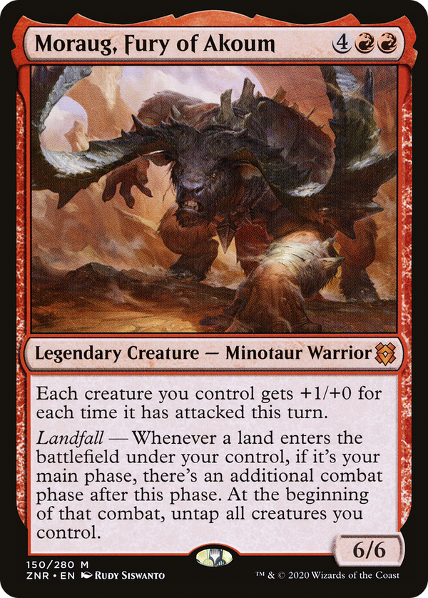 Moraug, Fury of Akoum (ZNR-150) - Zendikar Rising