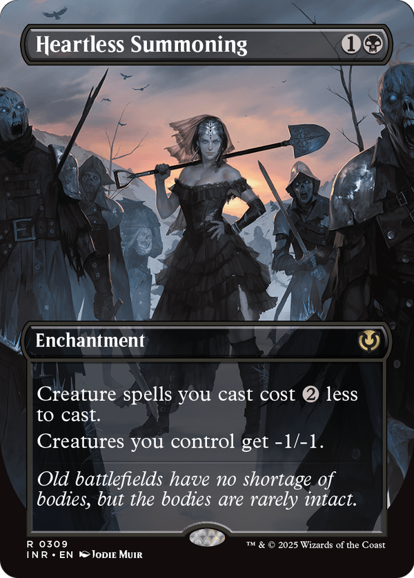 Heartless Summoning (Borderless) (INR-309) - Innistrad Remastered: (enchantment)