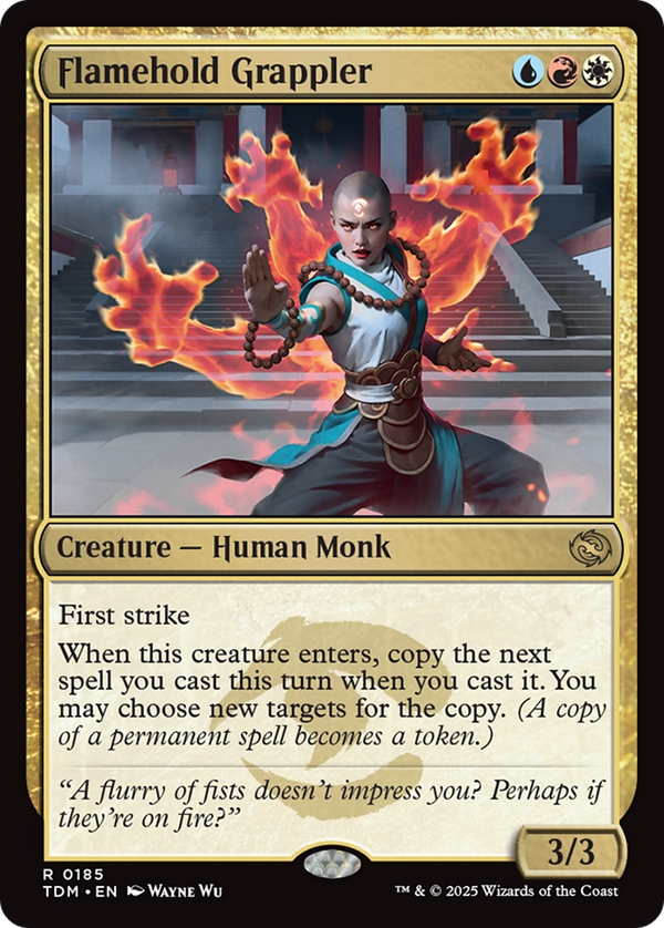 Flamehold Grappler (TDM-185) - Tarkir: Dragonstorm