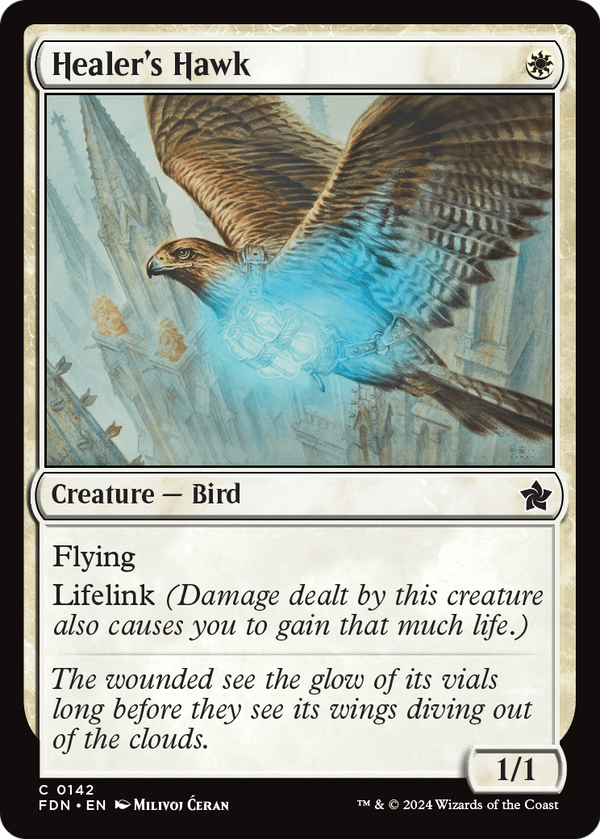 Healer's Hawk (0142) (FDN-142) - Foundations