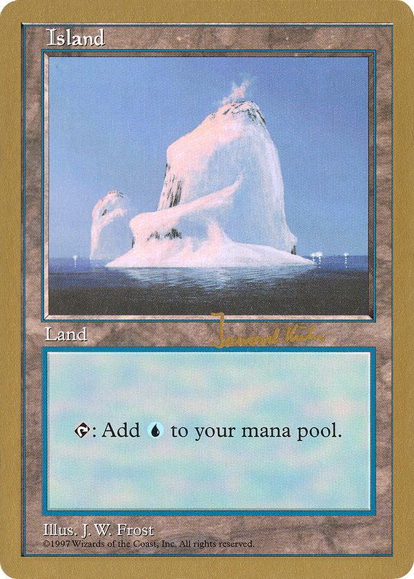Island (428) - 1997 Janosch Kuhn (5ED) (WCD-) - World Championship Decks 1997