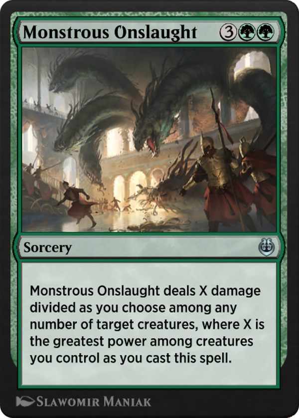 Monstrous Onslaught (KLR-169) - Kaladesh Remastered