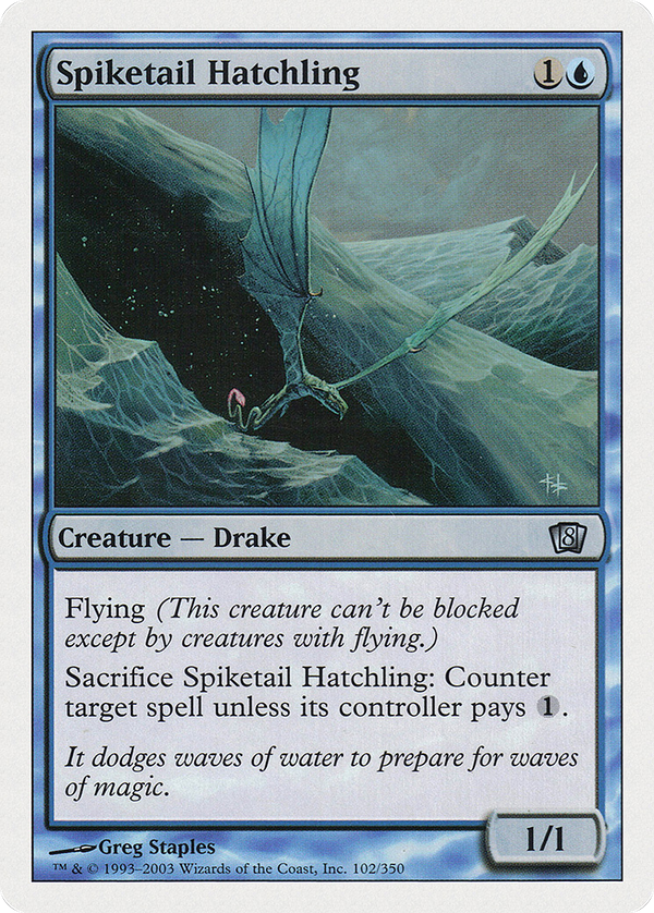 Spiketail Hatchling (8ED-102) - 8th Edition