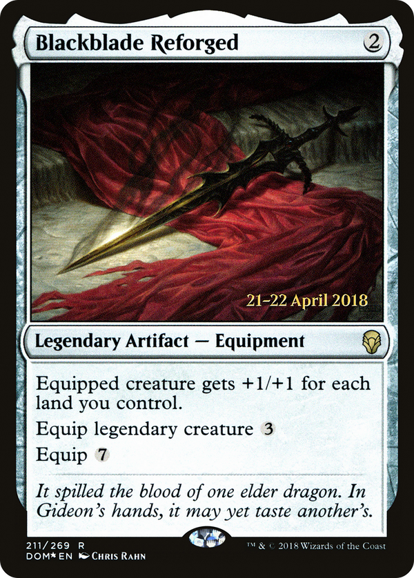 Blackblade Reforged (PRE-211S) - Dominaria Promos Foil